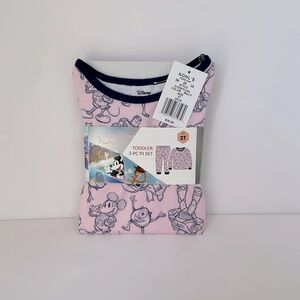 NWT Girls Disney pajama set